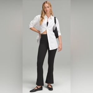 Lululemon Align High-Rise Mini-Flare Ribbed Pant Short